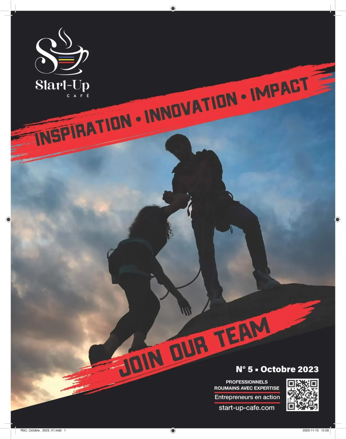 REVUE START-UP CAFÉ – DATE NOVEMBRE 2023 – FORMAT ÉLÉCTRONIQUE